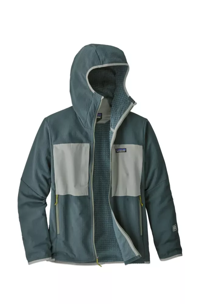 Patagonia M s R2 Techface Hoody Nouveau Green Sportstrollet